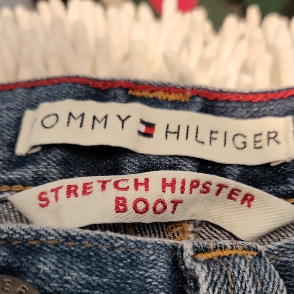 Tommy Hilfiger Stretch Hipster Bootcut Jeans - Picture 2 of 4